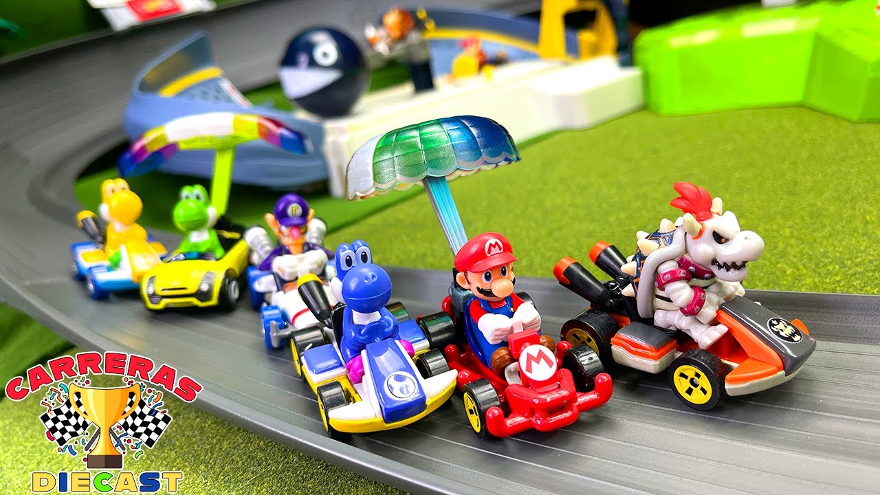 MARIO KART DIECAST CARRERAS ELIMINACIÓN TORNEO PT 1