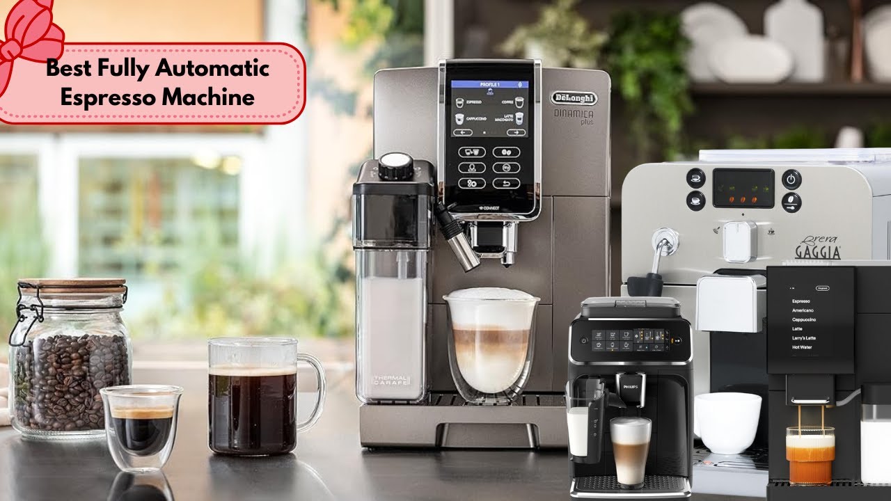 The TOP 5 Fully Automatic Espresso Machines You Need Now