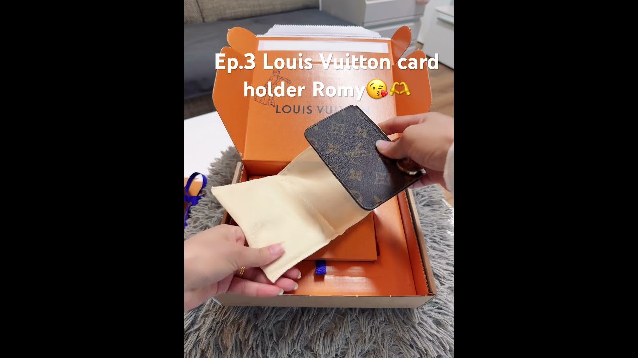 Ep.3 Louis Vuitton card holder Romy🫶❤️