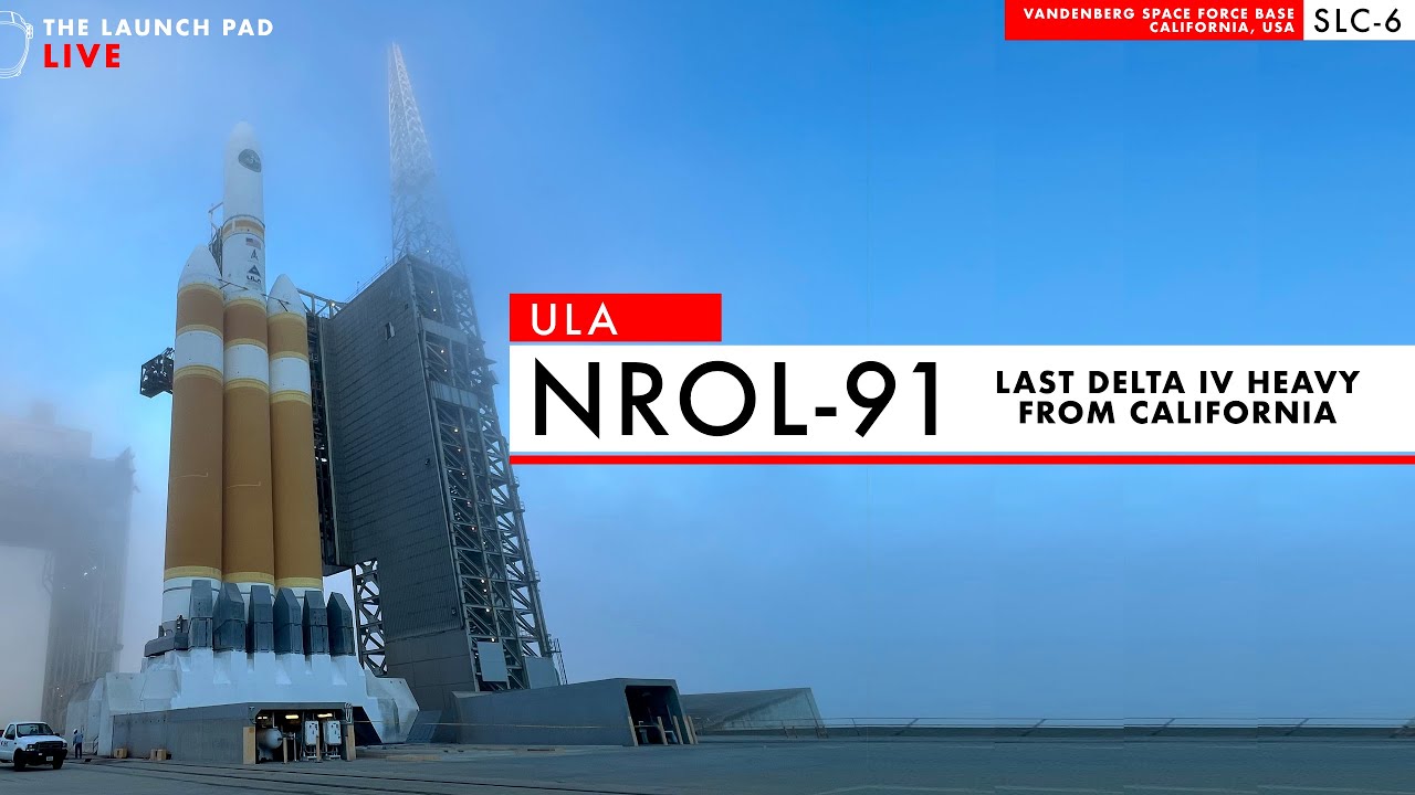 REPLAY! NROL-91 Launch LIVE!  The Final Delta IV from Cali