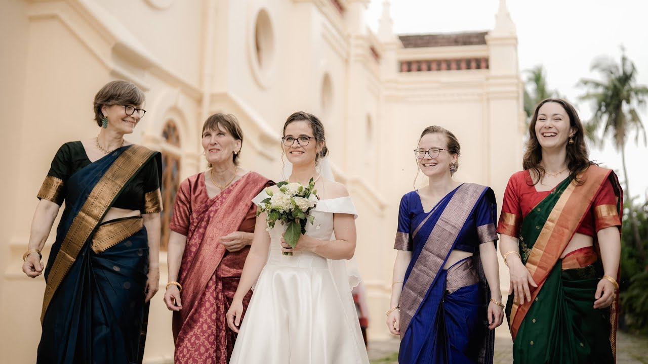 An Indian German Love Story I Christian Wedding Highlights I Jerry x Aleena
