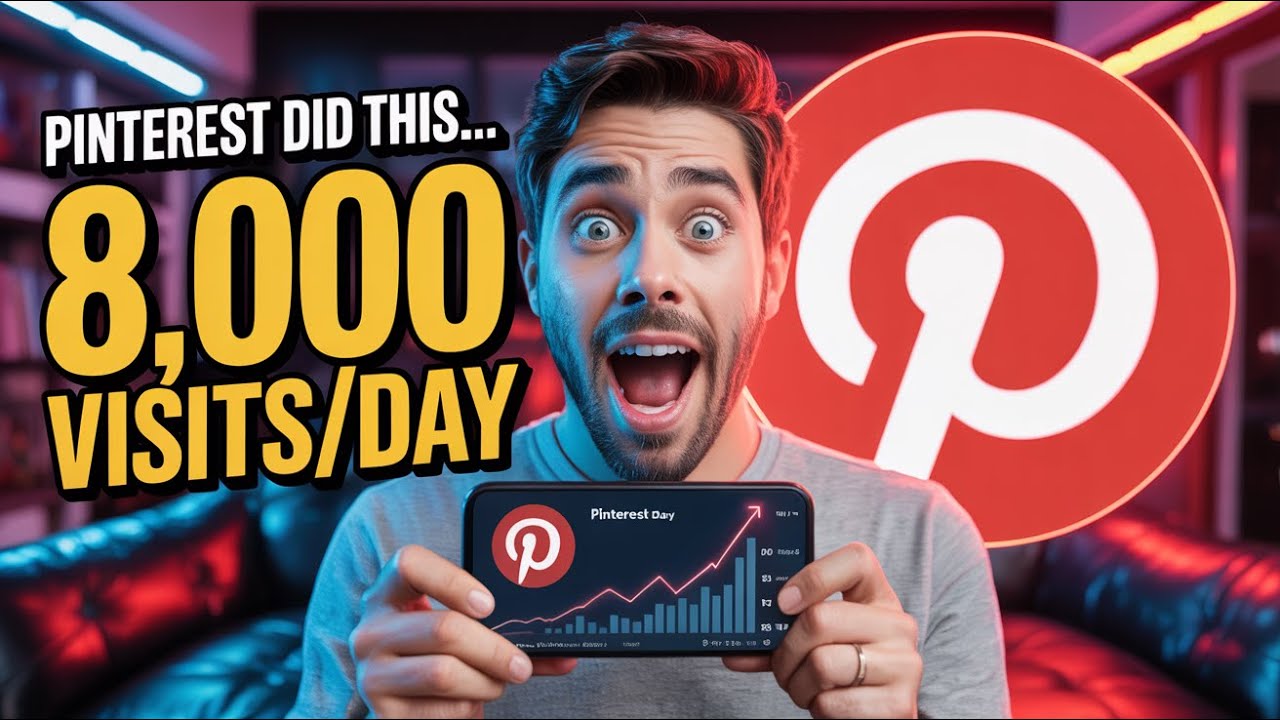 How I get 8000 Website Visits Every Day From Pinterest