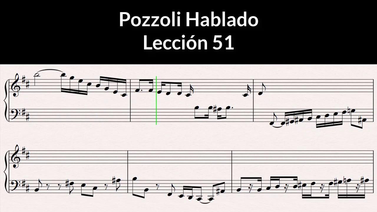 Pozzoli Hablado-Lección 51