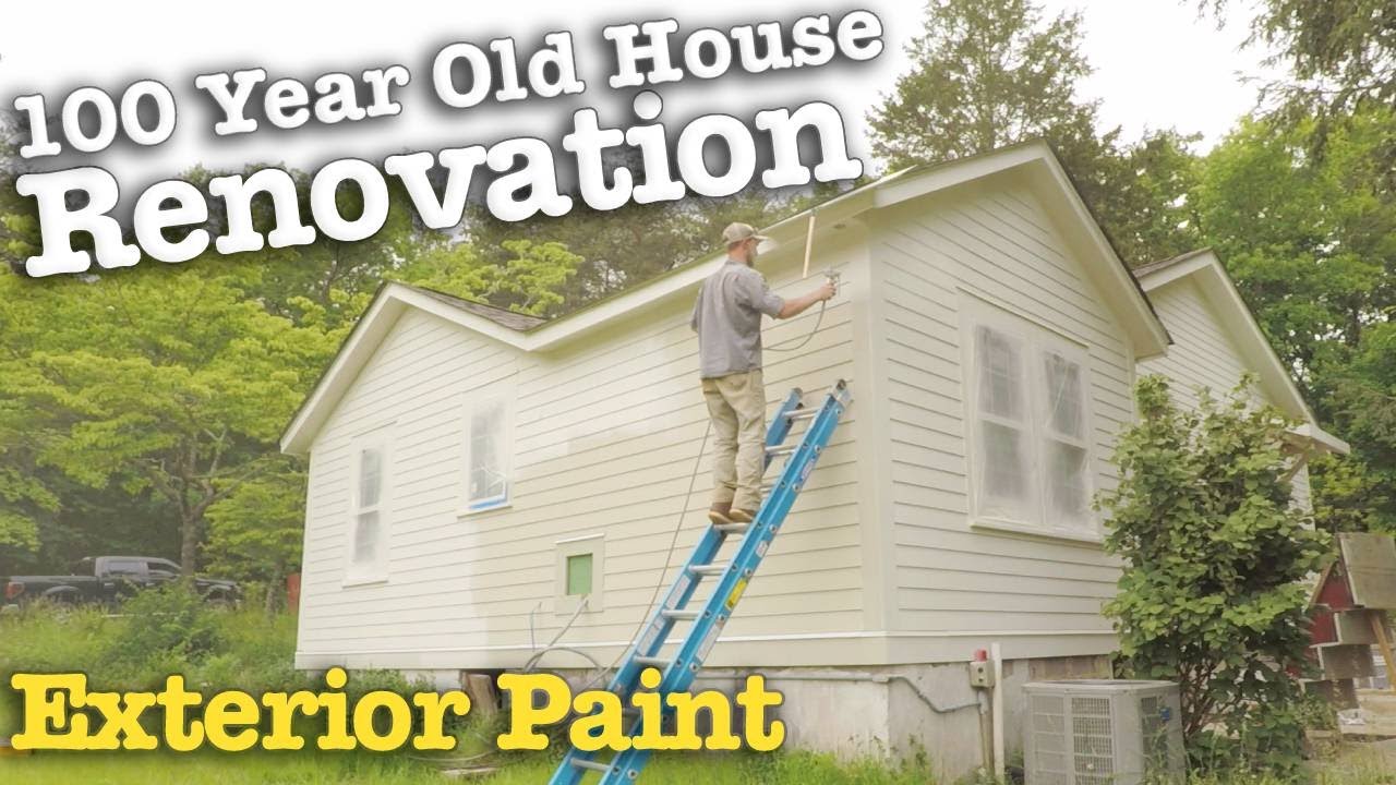 Exterior Paint - 100 Year Old House Renovation #9