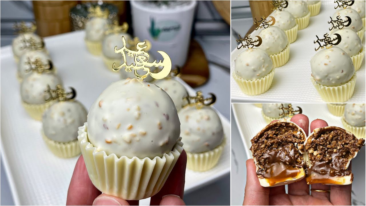 جديد حلويات العيد 2026🔥بنيون ليكيسات بدون فرن و بدون مول راح دير بيه حالة في العيد 🌙يقطر بالبنة🤤