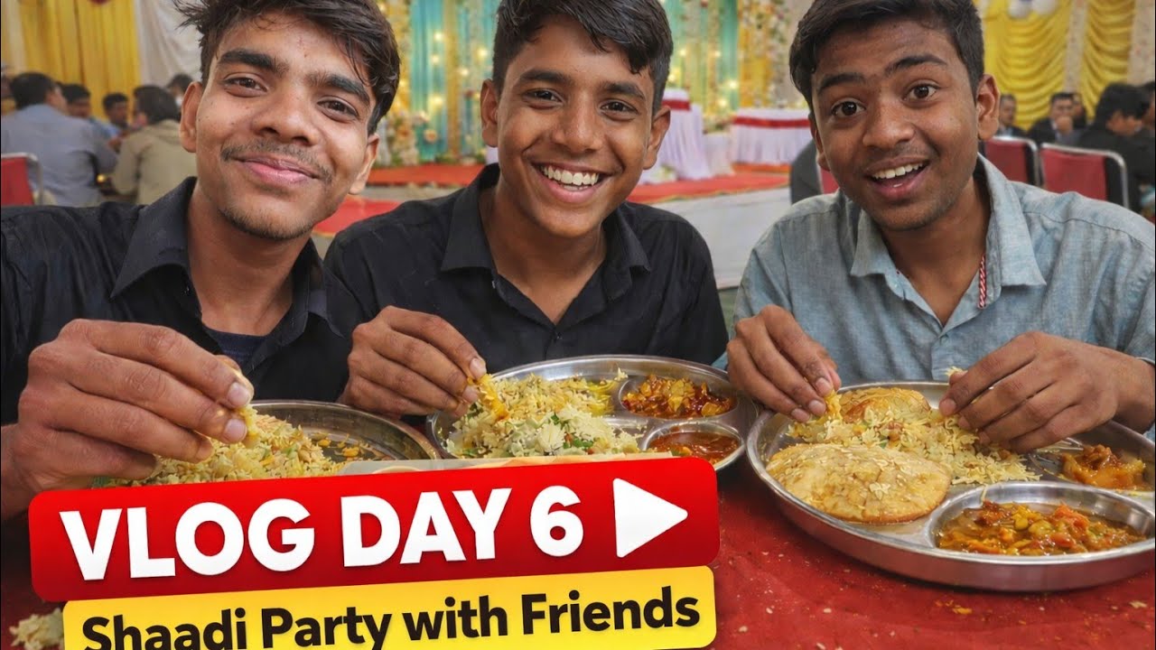 Wedding Vlog With Friends😅 | Shaadi Mein Masti Aur Unlimited Khana 😋