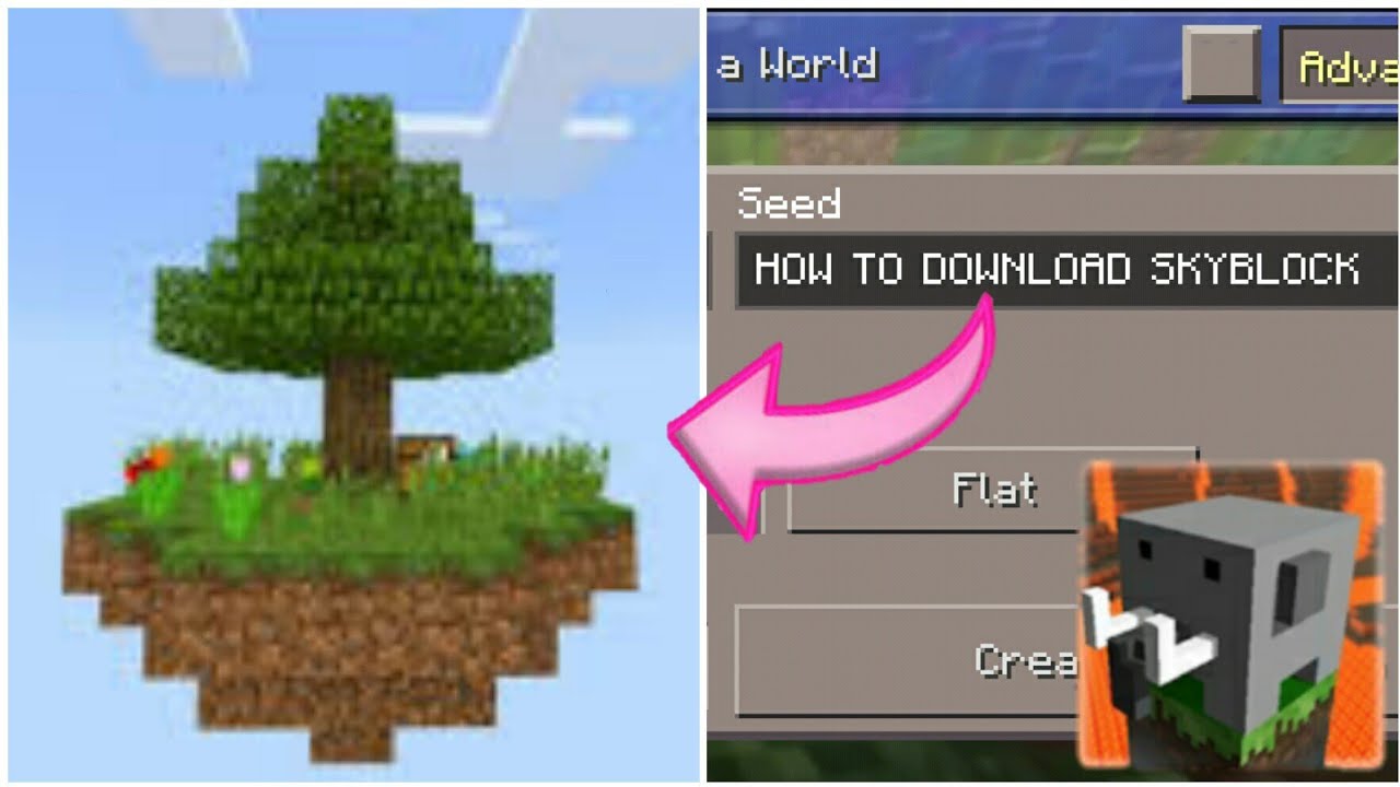 How To Play/Download SkyBlock In Craftsman Building Craft