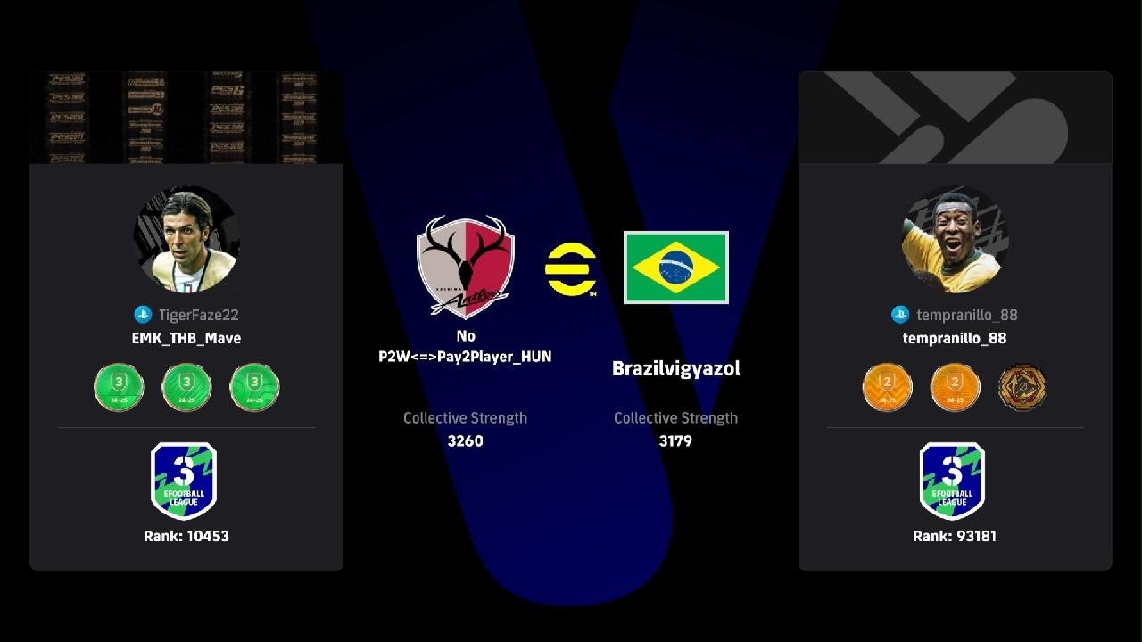 eFootball2026 Division meccs (Efootball Magyar Közösség) Mave -Tempranillo