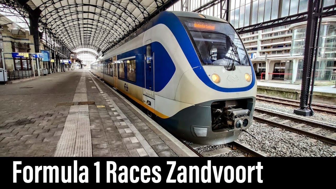 Train Cab Ride NL / Formula 1 / Zandvoort - Amsterdam - Zandvoort / SLT Sprinter / September 2021