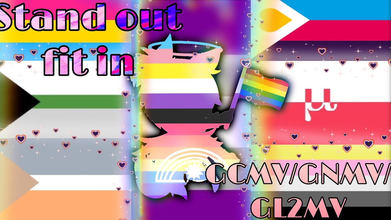 Stand out fit in||GCMV||Pride Month special🏳️‍🌈🏳️‍⚧️❤️(read the description)