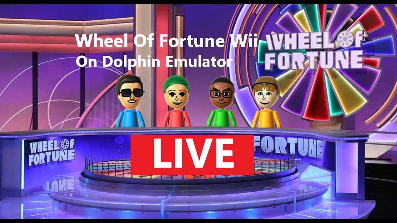 A Surprise Wii Video (Playing Wheel Of Fortune On Dolphin)