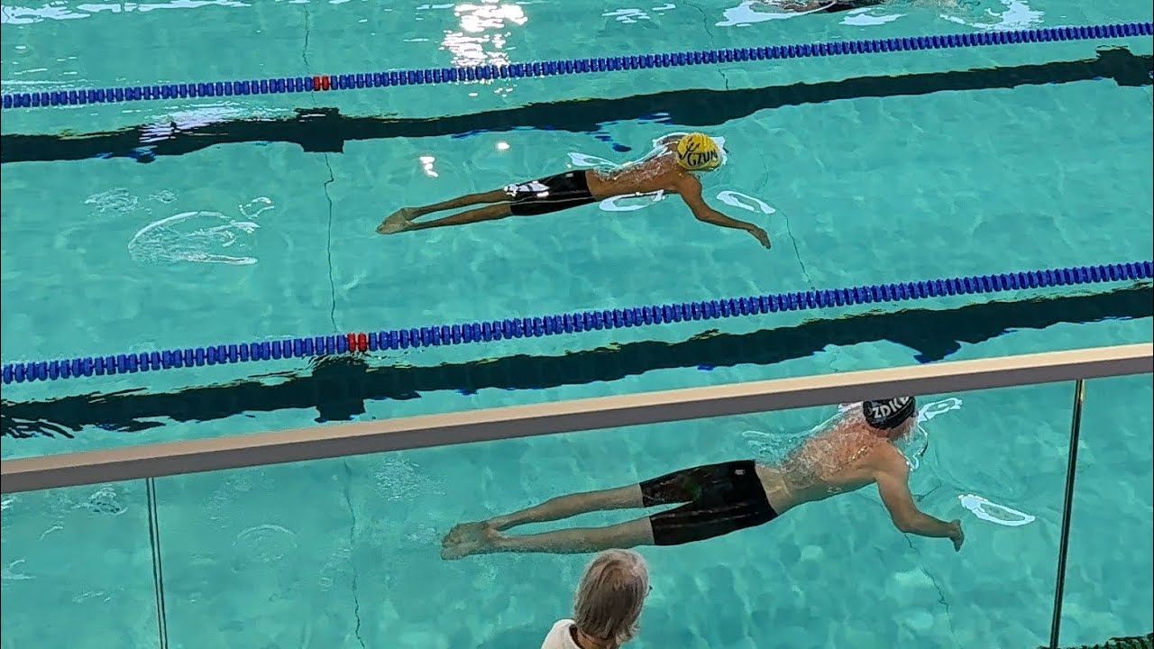Mixed 400 IM- 🥇Cesar Ona 14 on lane 6-Provincial Championship 2025- Hasselt Belgium 