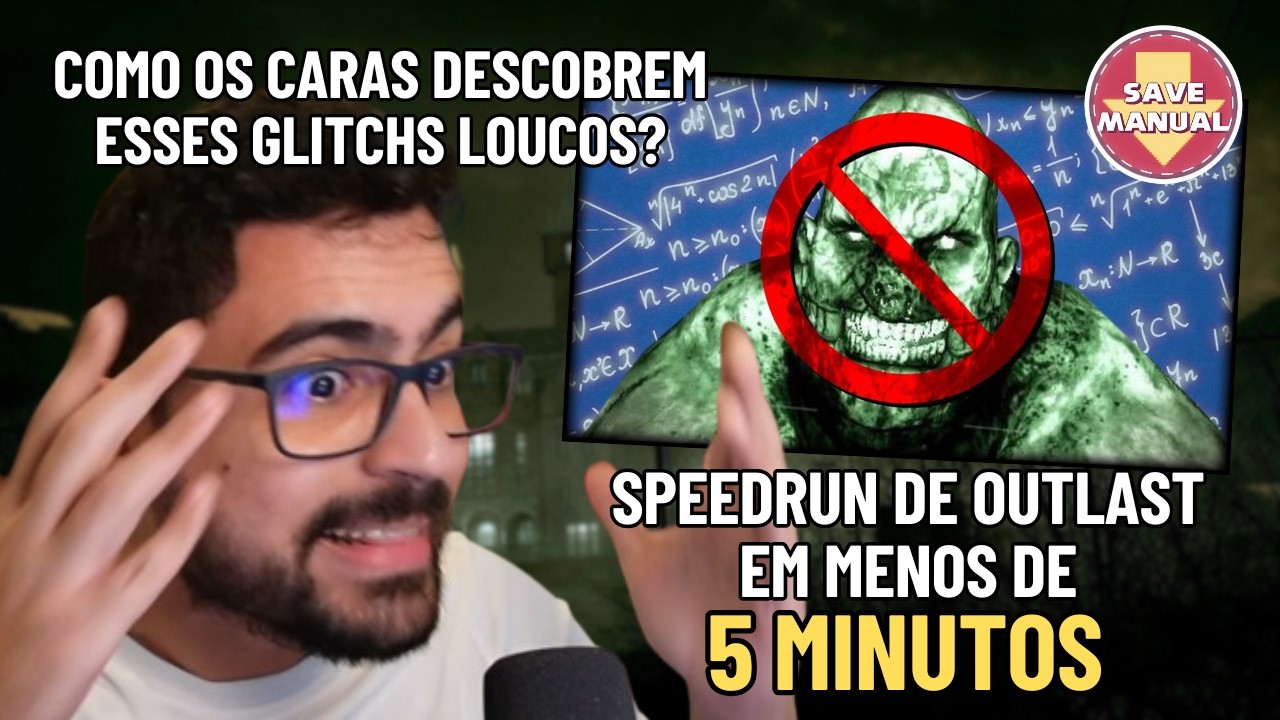 SAVE MANUAL explicando a speedrun de OUTLAST (REACT)