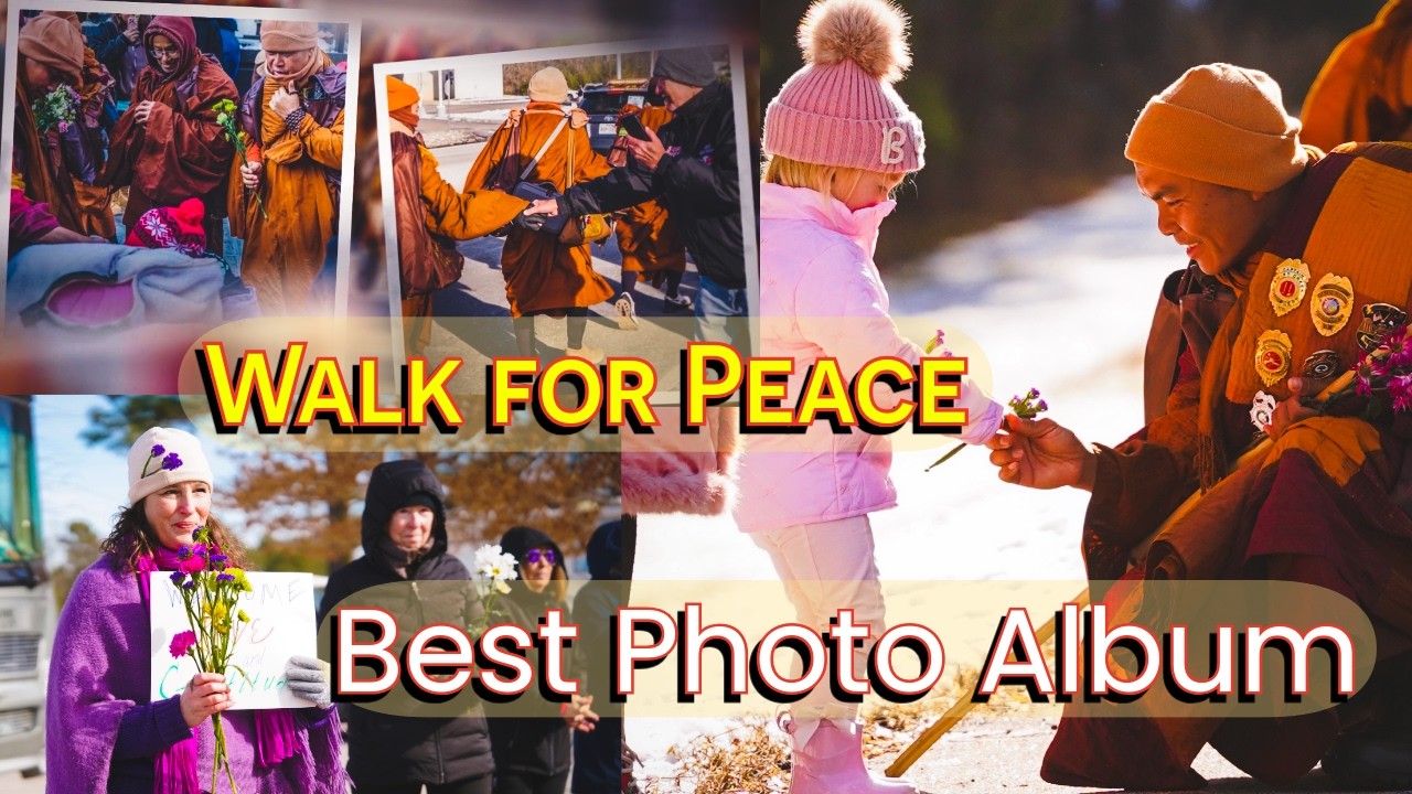 Walk for Peace: A Photo Album | Buddhist Monks Walking in America for Peace #walkforpeace #buddha