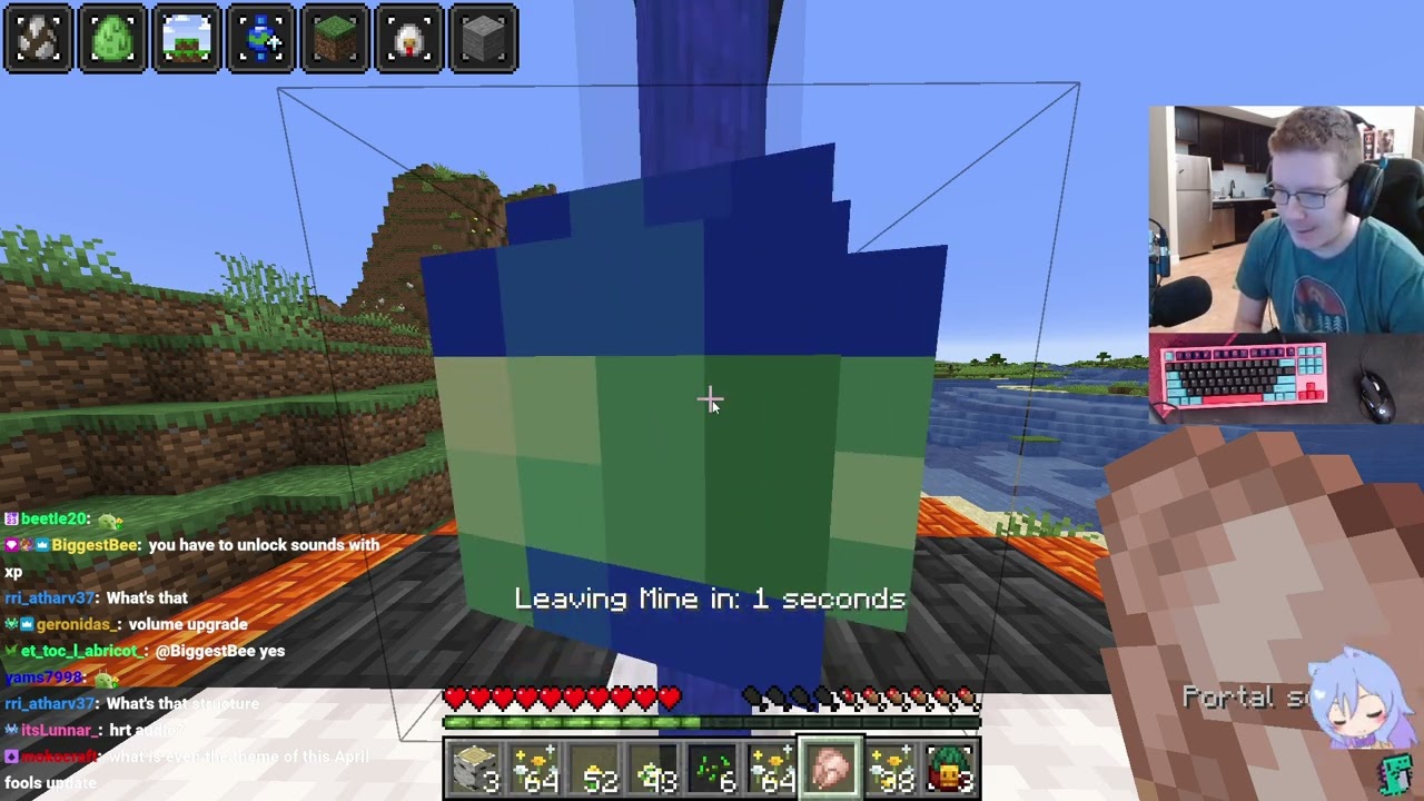 minecraft 2025 april fools update (craftmine) blind playthrough