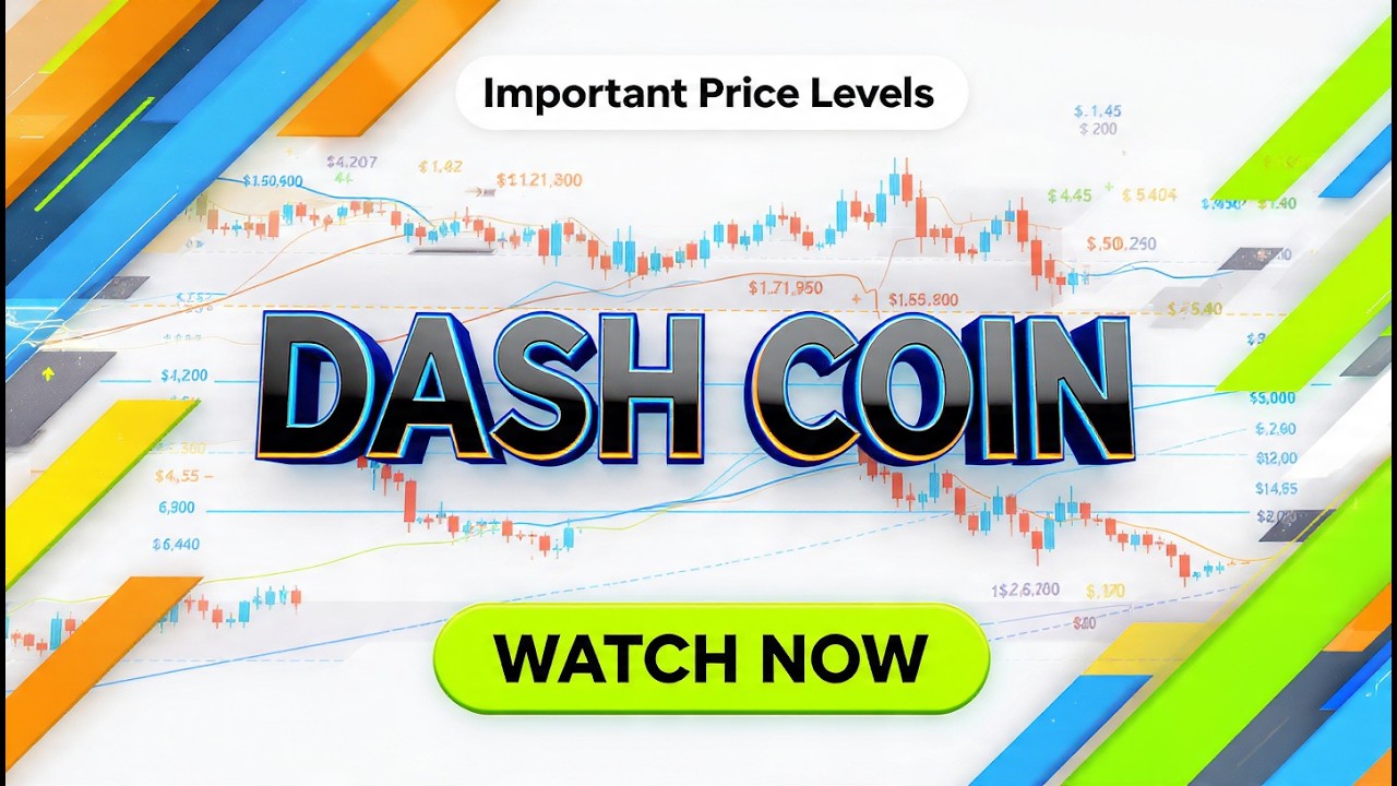 📈 DASH Coin Technical Analysis | Important Price Levels I