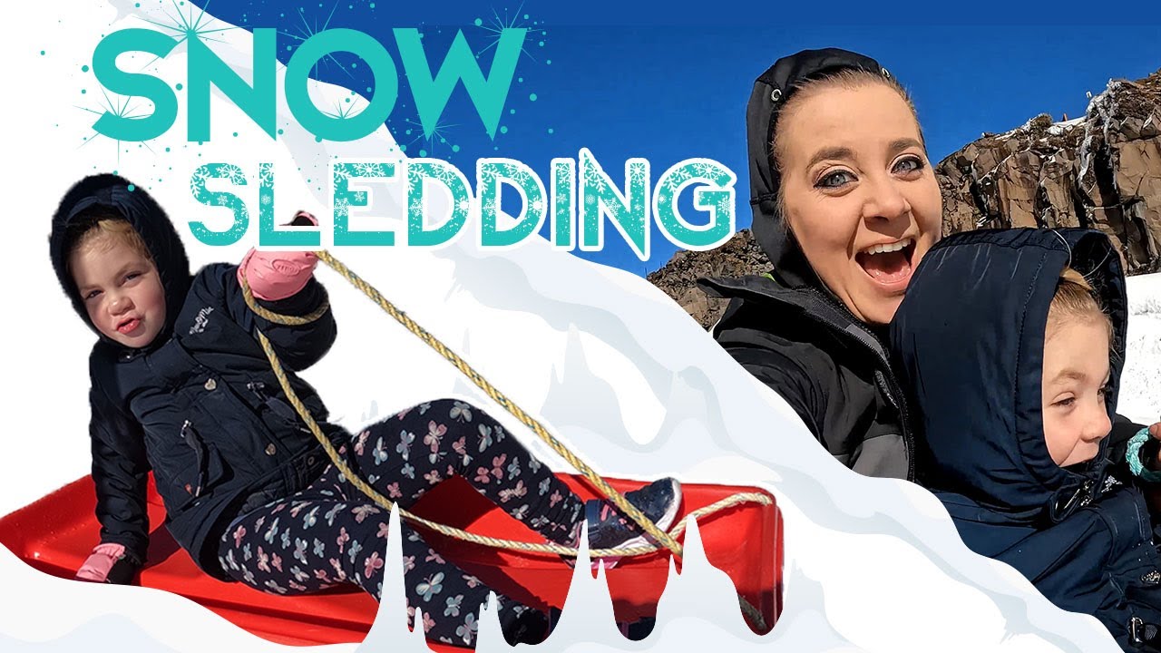 FUN Snow Sledding at the Whakapapa Snow Mountain in New Zealand with Lene on The Lene Show