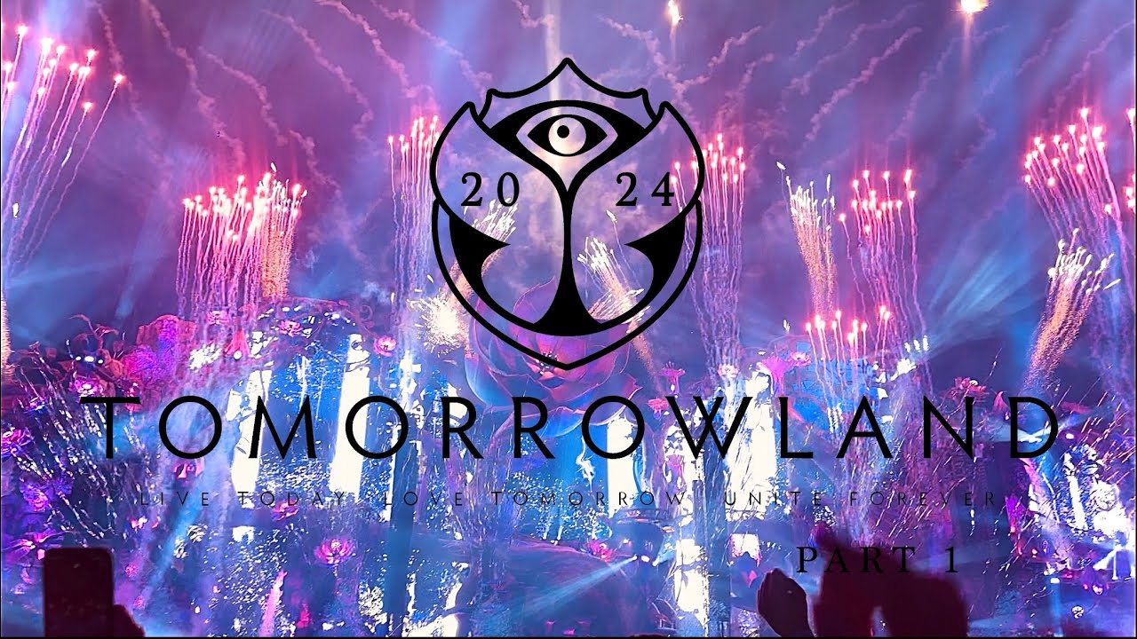 TOMORROWLAND 2024 VLOG part 1