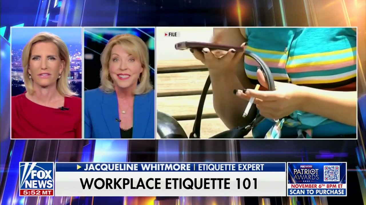 THE RUDE HABITS THAT ARE RUINING WORKPLACE MEETINGS WITH ETIQUETTE EXPERT JACQUELINE WHITMORE