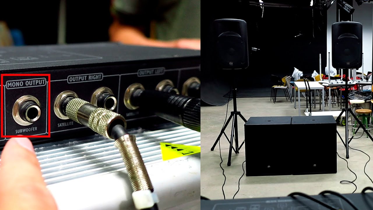 TÉCNICAS DE ENVÍO A LOS SUBGRAVES - CROSSOVER ANALÓGICO CON SALIDA FILTRADA MONO LEFT + RIGHT