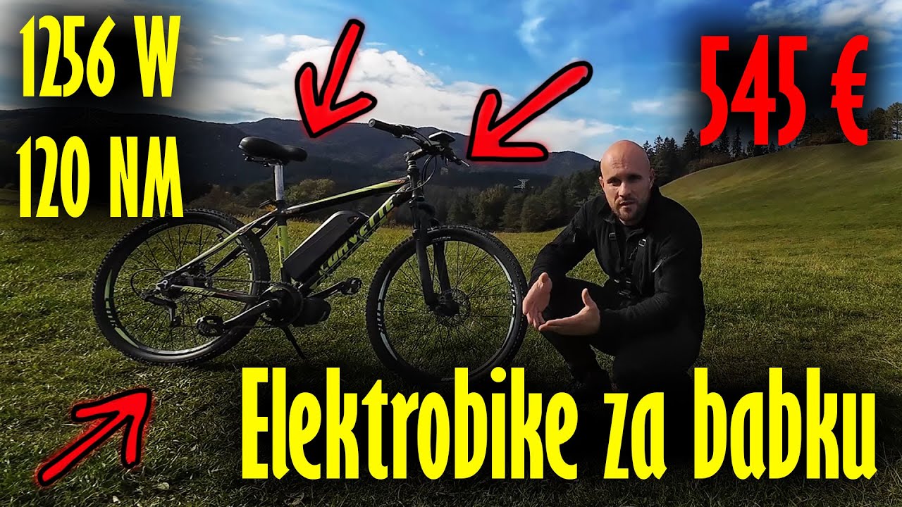 Nekupuj predražené elektrobicykle !! / Vlastný elektrobicykel / 1250W 120NM !! za 545 Eur !!!