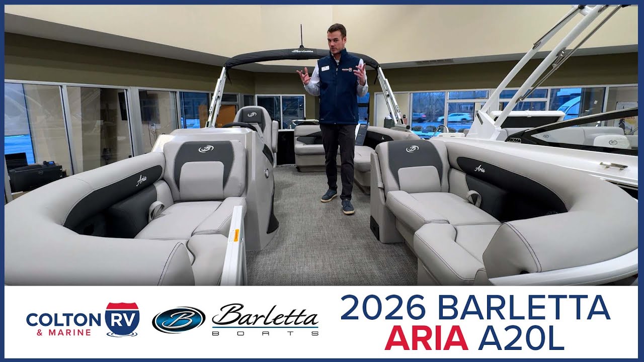 Экскурсия на понтонной лодке Barletta Aria L-Lounge A20L, 2026 год.