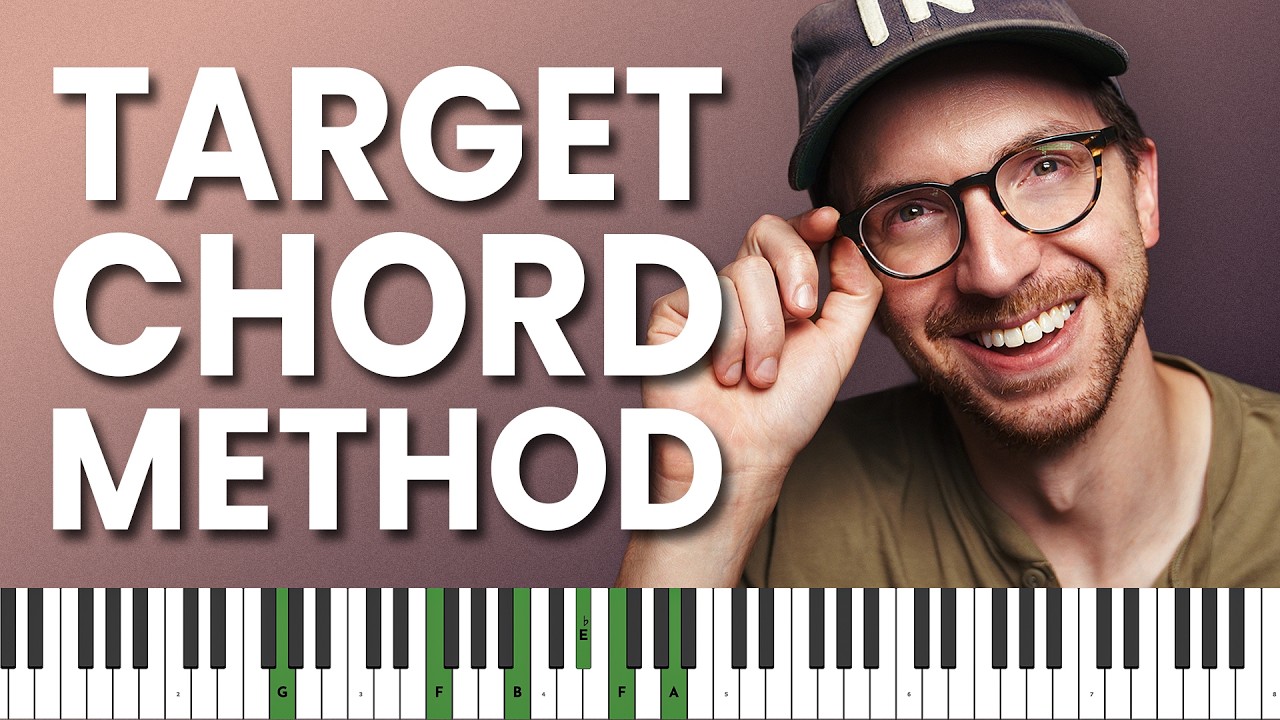 Я взял Twinkle Twinkle и превратил его в джаз с помощью метода Target Chord