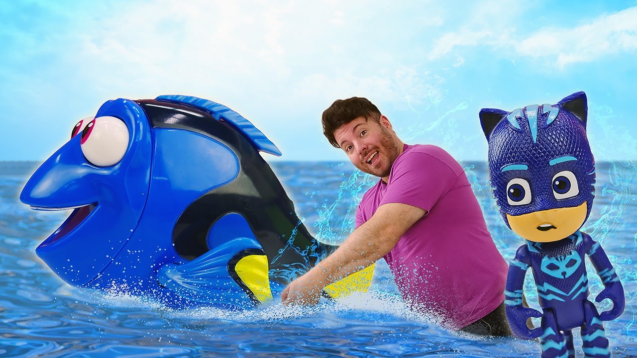 Impara i nomi degli animali marini - Asilo dei giocattoli con Andrea - Alla ricerca di Dory