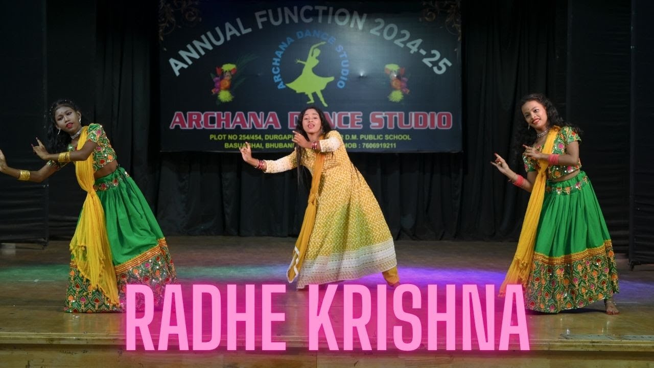 Radhe Krishna // Odia Bhajan Dance // Viral Video // Krishna Bhajan // Archana Dance Studio