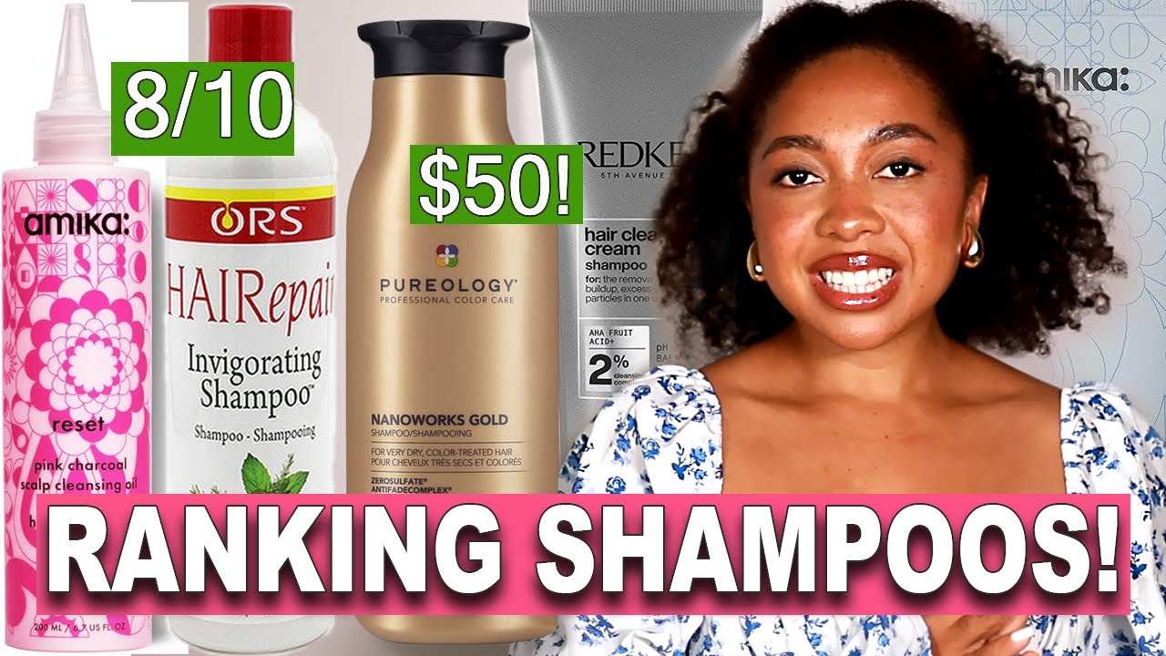 BEST SHAMPOOS FOR HAIR GROWTH (Ranking the best vs Worst Shampoo)