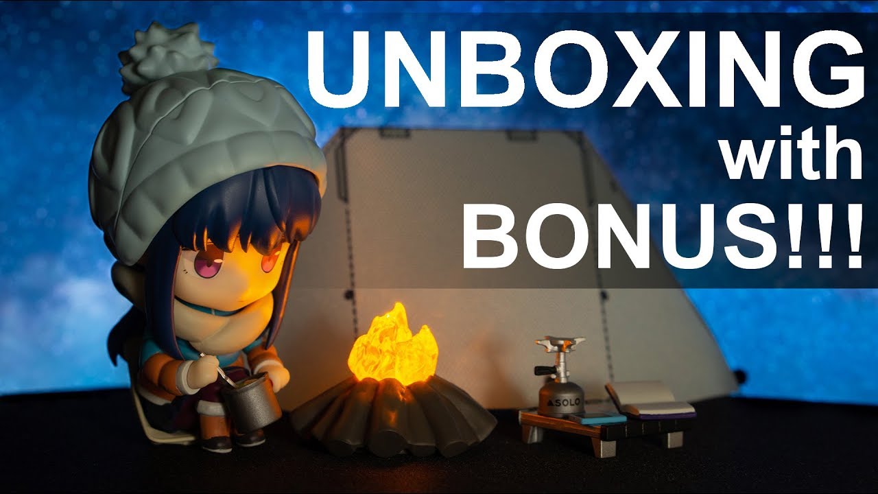 Nendoroid #981-DX Rin Shima Dx Ver. & GSC Bonus | Yuru Camp△ | Unbox | ねんどろいど 志摩リン DX Ver. | ゆるキャン△