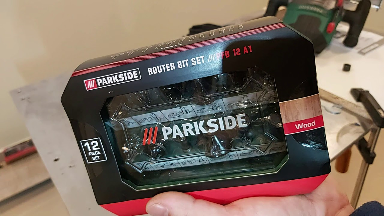 Parkside ROUTER  POF 1200 D3  Unboxing and Test