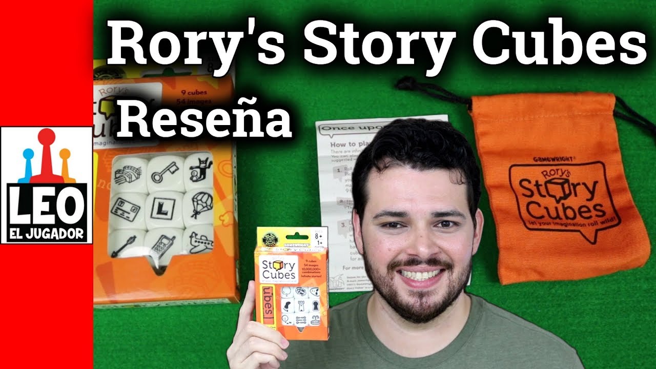 Rese&ntilde;a y Unboxing Rory's Story Cubes