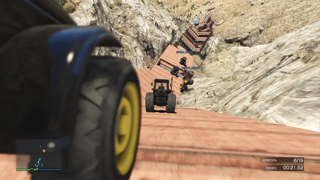 RACE OF TRUCK GTA V ONLINE