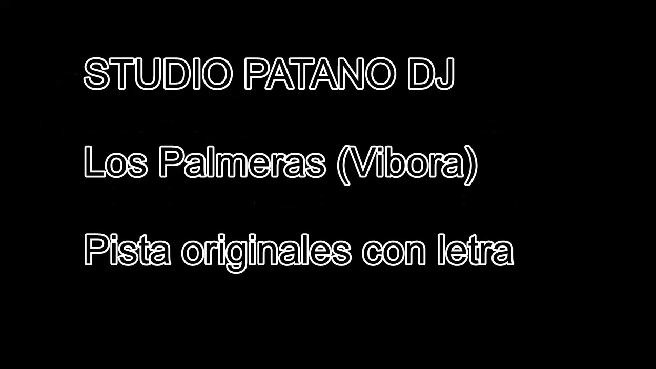 Víbora   Los Palmeras   pista patano