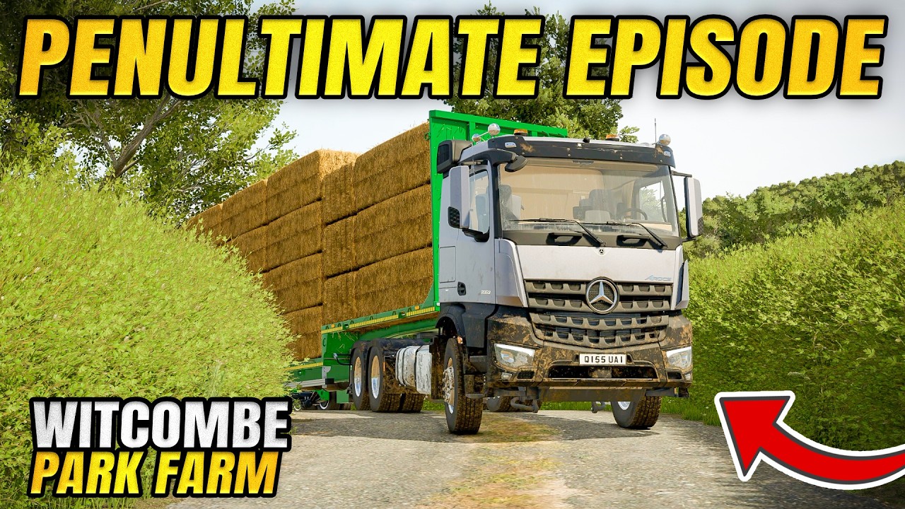 TIME TO TIE UP THE LOOSE ENDS | Witcombe Park Farm Farming Simulator 25 - Episode 50