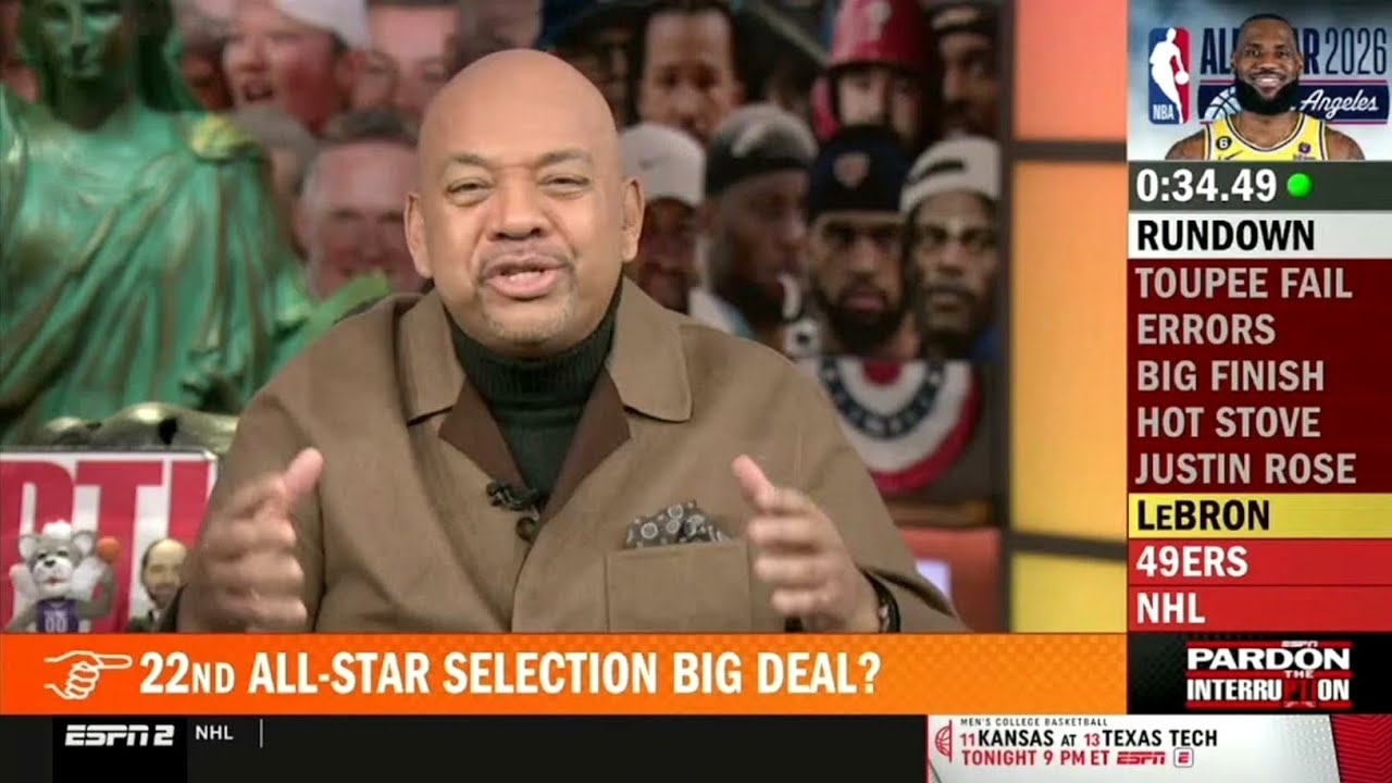 Pardon The Interruption | Wilbon on LeBron's 22nd career All-Star Game, NBA Trade Deadline