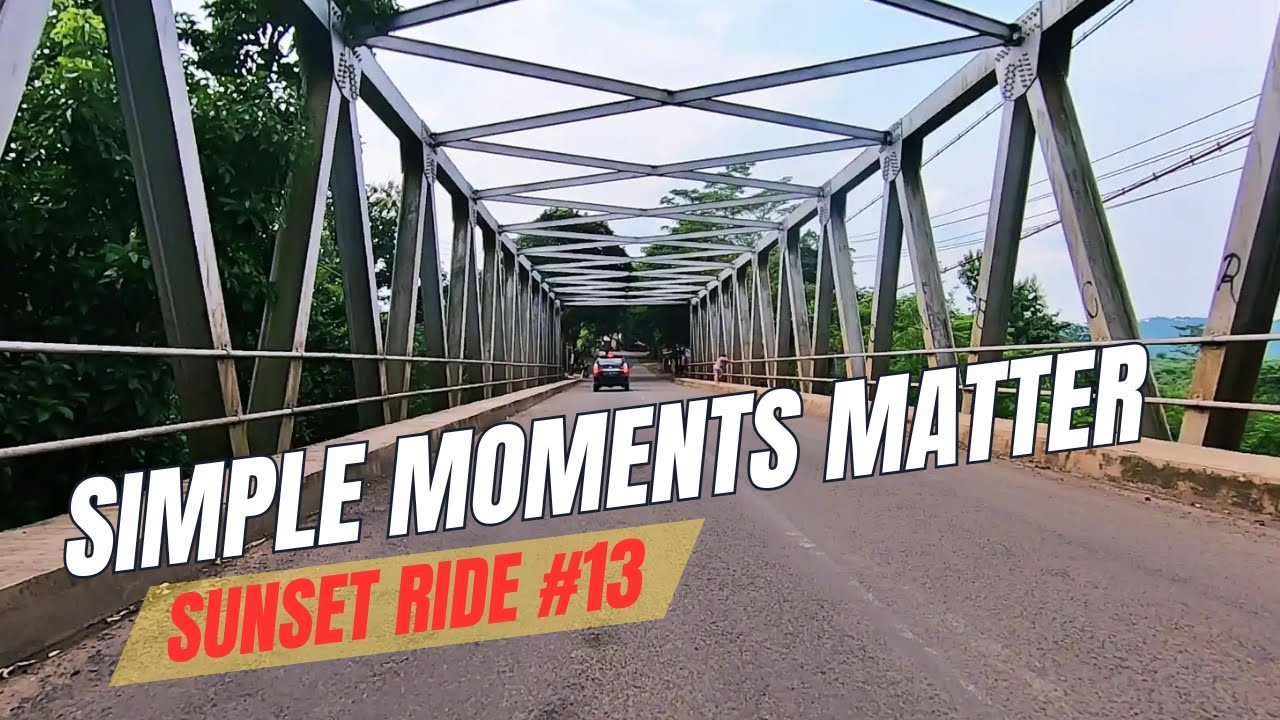 Sunset Ride: Cianjur - Cikalongkulon #13 | Pure Road Ambience, No Talking