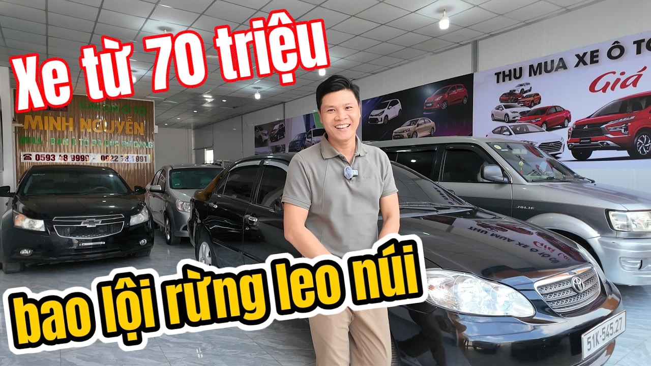 Từ 70 triệu có 8 chổ...lần đầu anh Minh bán ô tô giá hợp lí Alltis Zace i10