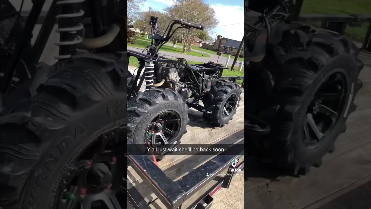Frame up build on this 1998 yamaha beartracker it’s coming out good