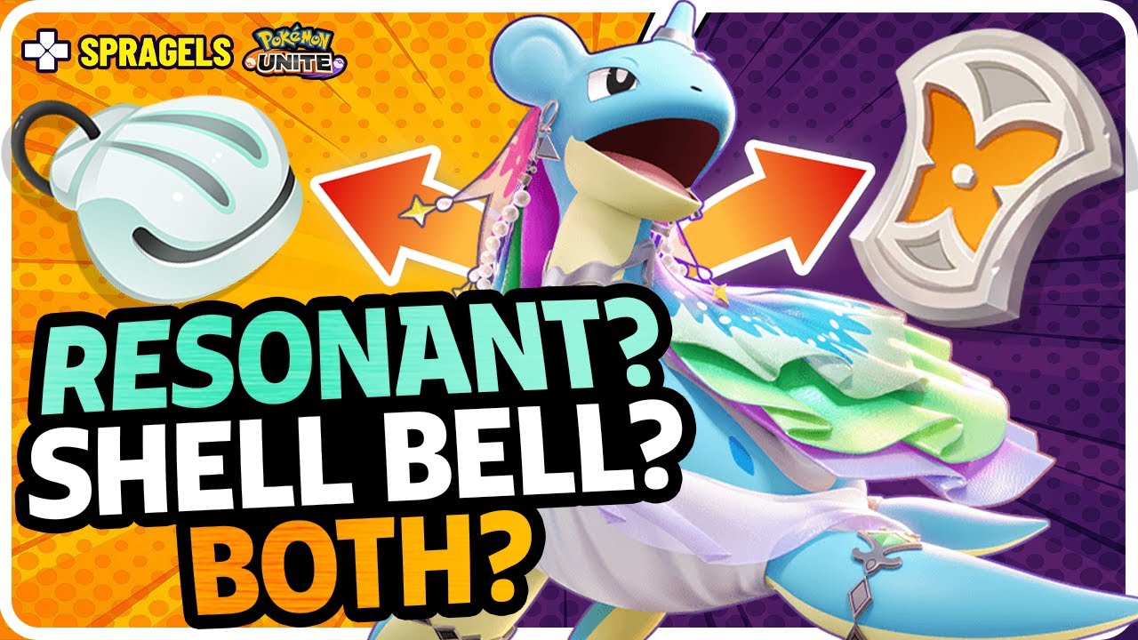 Спасёт ли Shell Bell Лапраса? Резонансная защита всё ещё лучше? | Pokemon Unite