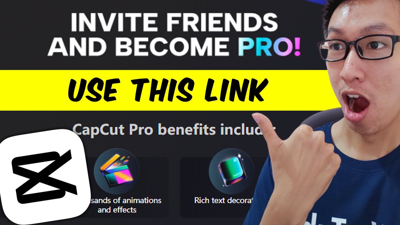 How to Get CapCut PRO for FREE (7 Days Invitation Code)