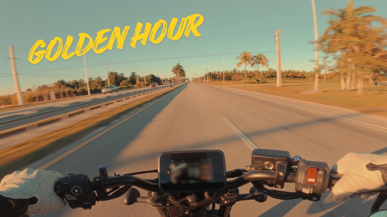 Golden Hour in Miami’s Countryside | 2025 Honda Rebel 1100 | Raw Sound [No Commentary]