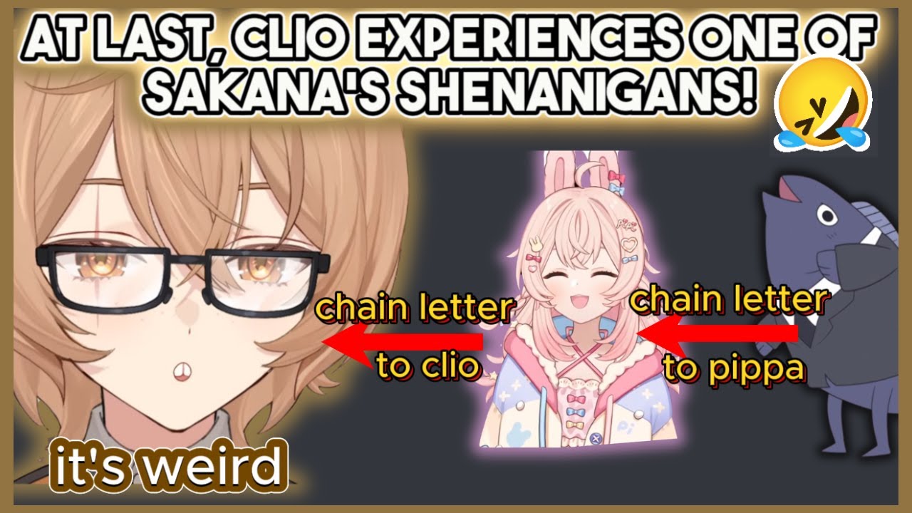 After 1 Month, Clio Gets Hit by Sakana’s Shenanigans on the Work Server LOL  🤣| Clio Aite Clip