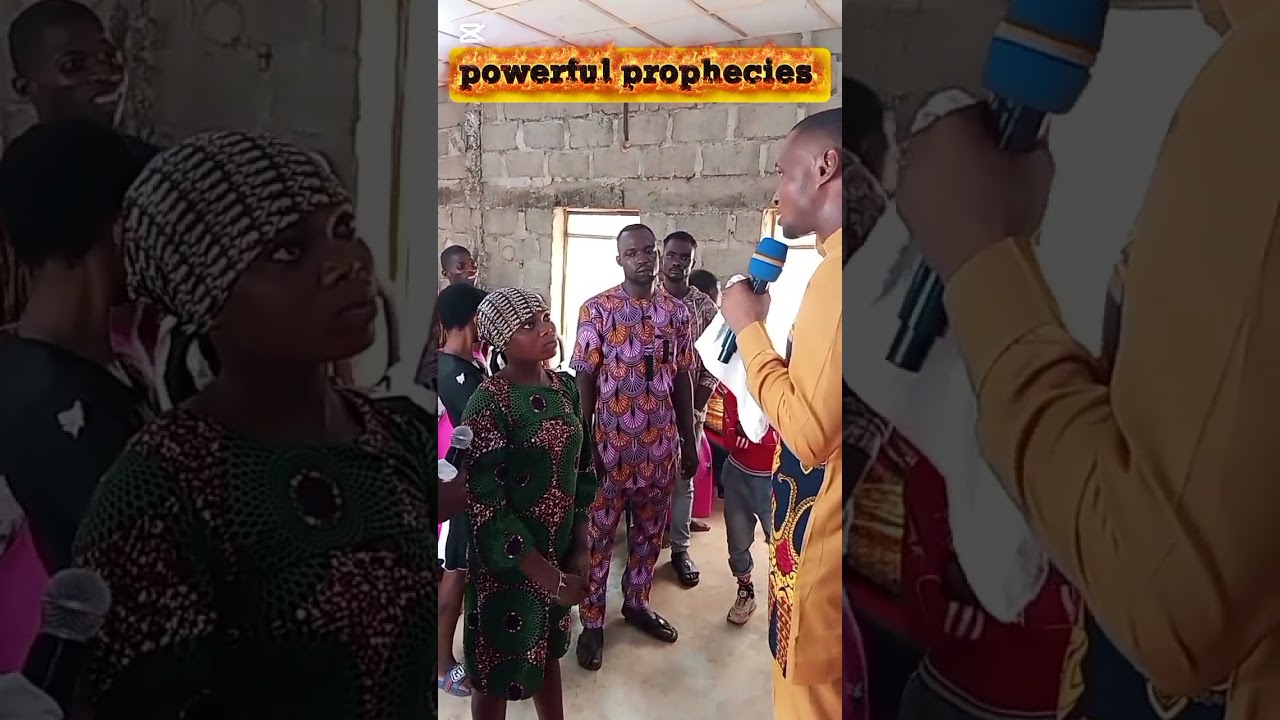 Prophetic moment with the man of God, Apostle Life Etop.