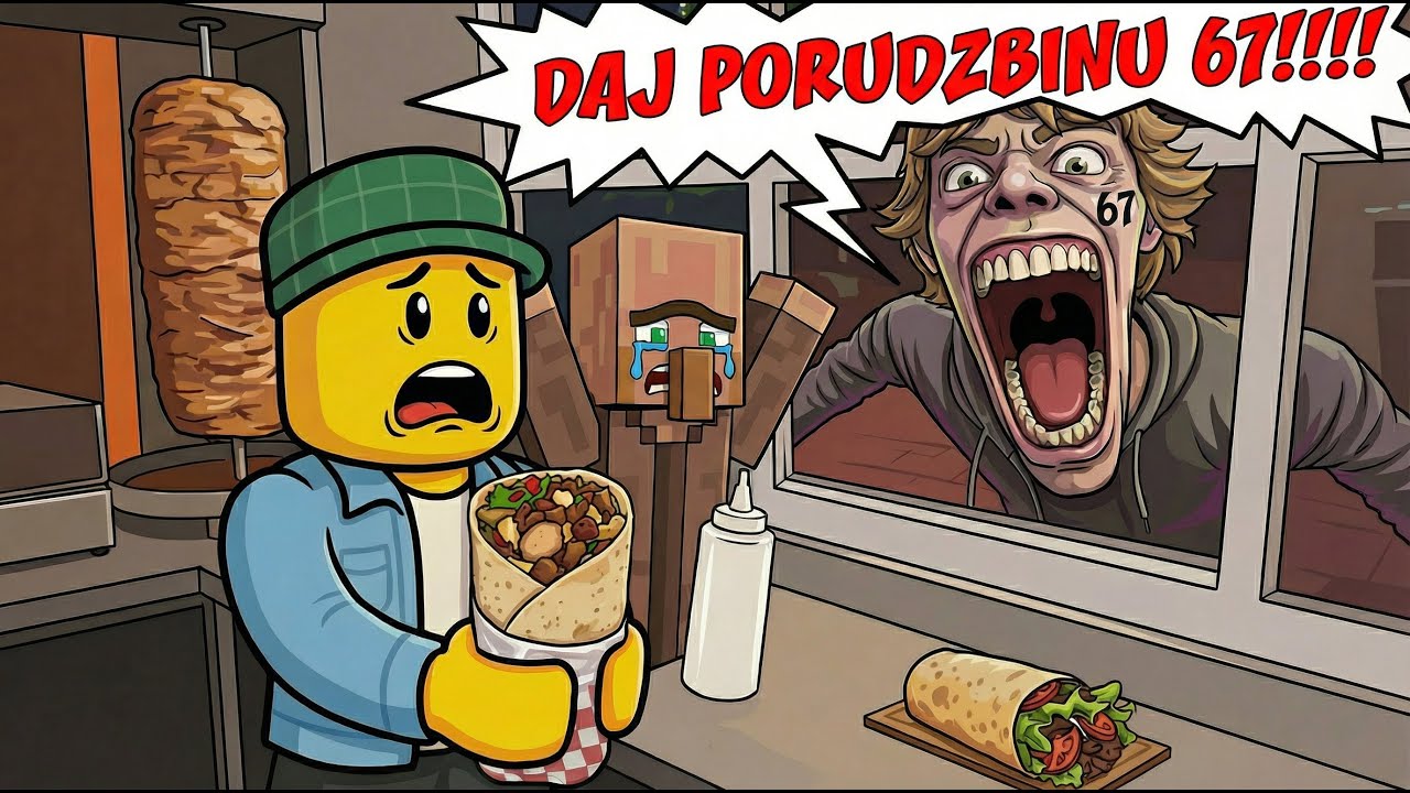 Dali Smo Giros Ukletoj Musteriji u Roblox Shawarma Kiosk...