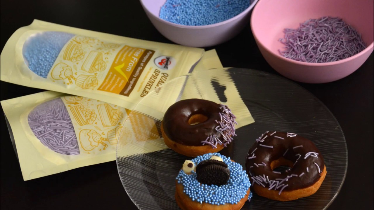 Mini vegan golden donuts - מיני דונאטס טבעוניים פרווה