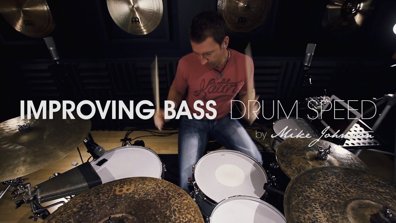 DRUM LESSON: Improving Bass Drum Speed - by Mike Johnston