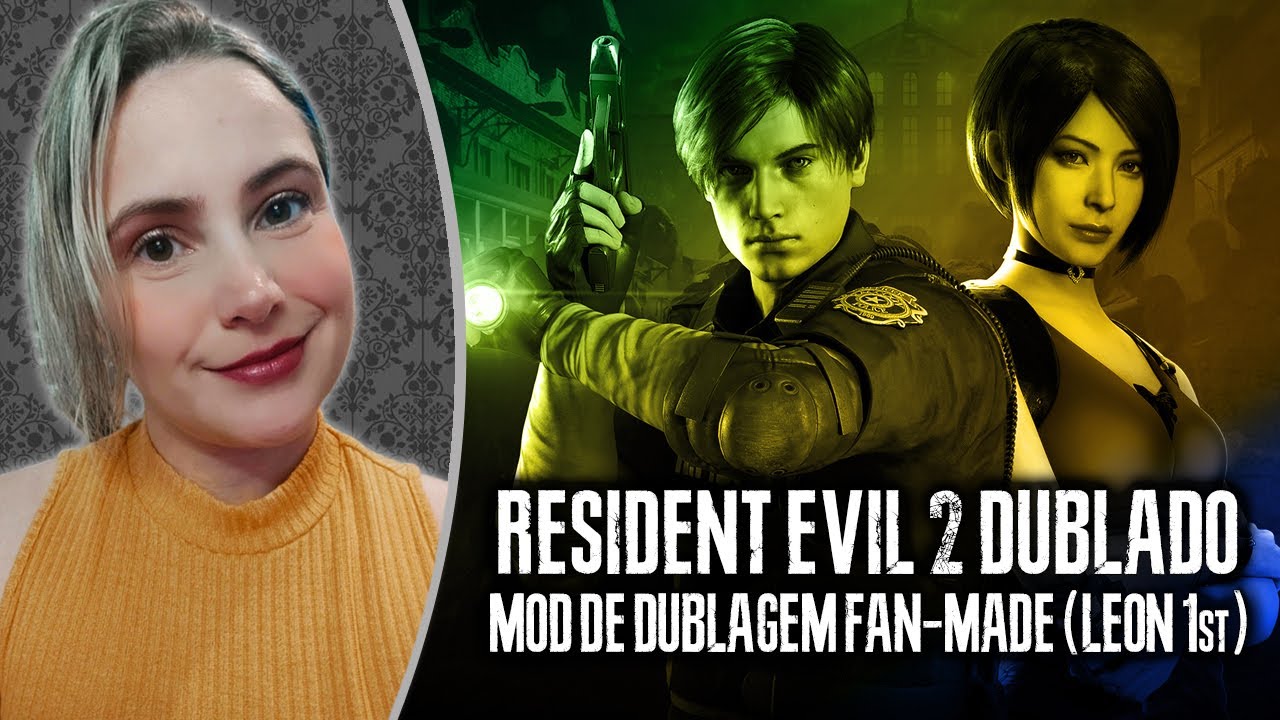 Resident Evil 2 Remake DUBLADO em Português! (Leon 1ª Jornada)