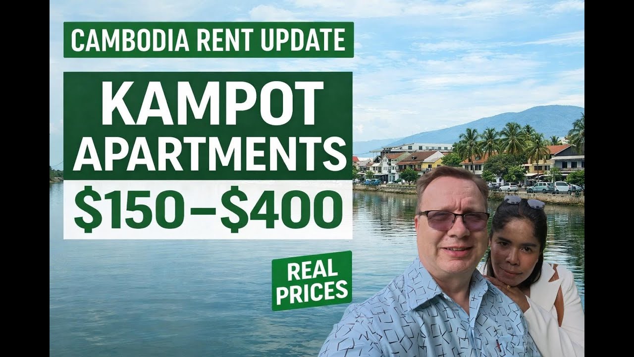 Kampot Apartments for Rent 🇰🇭 | What $150–$400 Gets You (2025)
